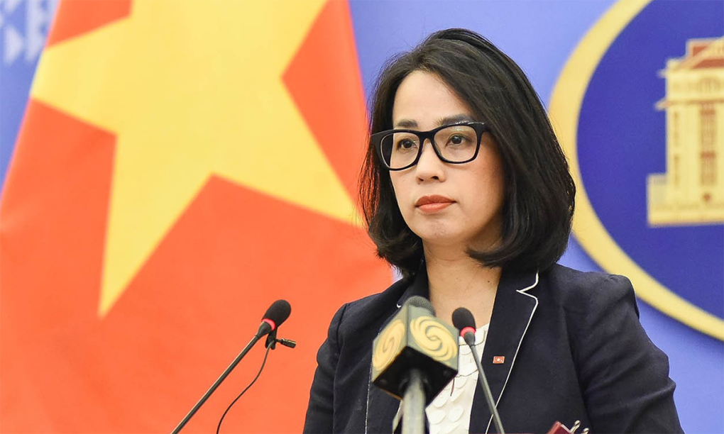 Spokesperson of Vietnam's Ministry of Foreign Affairs Pham Thu Hang