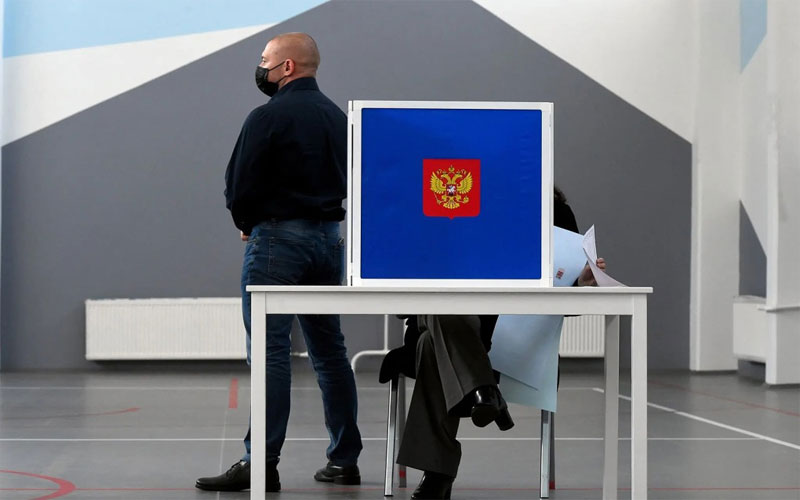 Russia accuses three Baltic states of 'disrupting' presidential election