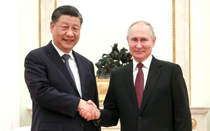 China wants to promote 'strategic cooperation' with Russia