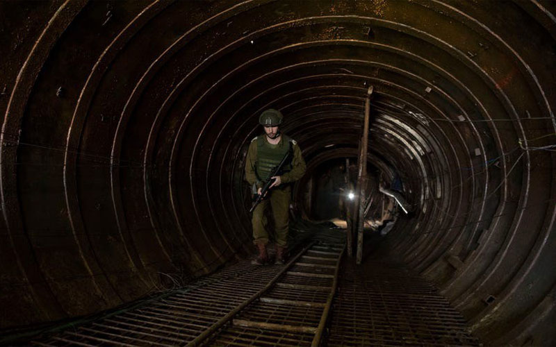 The chase between Israel and Hamas under the underground bunker system