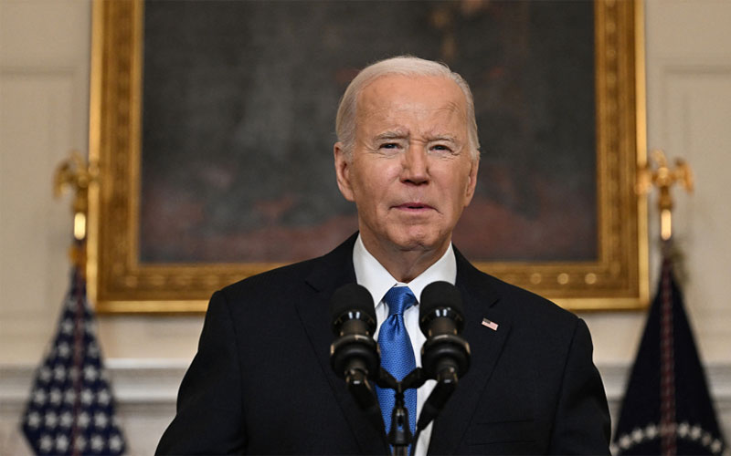 President Biden criticized Mr. Trump for threatening NATO.