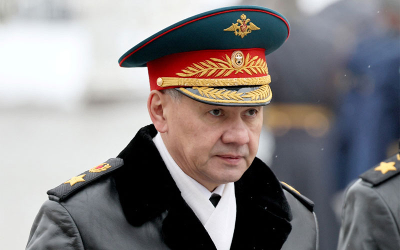 Russian Defense Minister Shoigu visits the Ukrainian battlefield