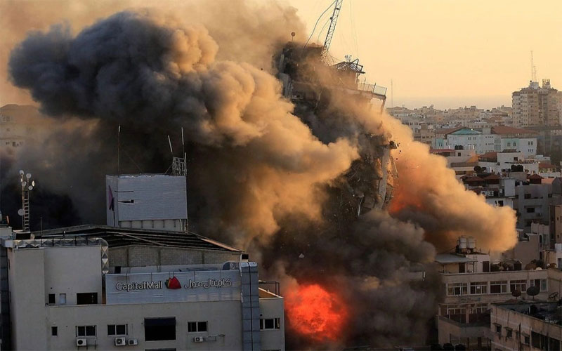 Israel strikes the hideout of a senior Hamas commander